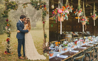 1) BOHO WEDDING