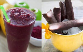 Geladinho de Catuaba com açaí